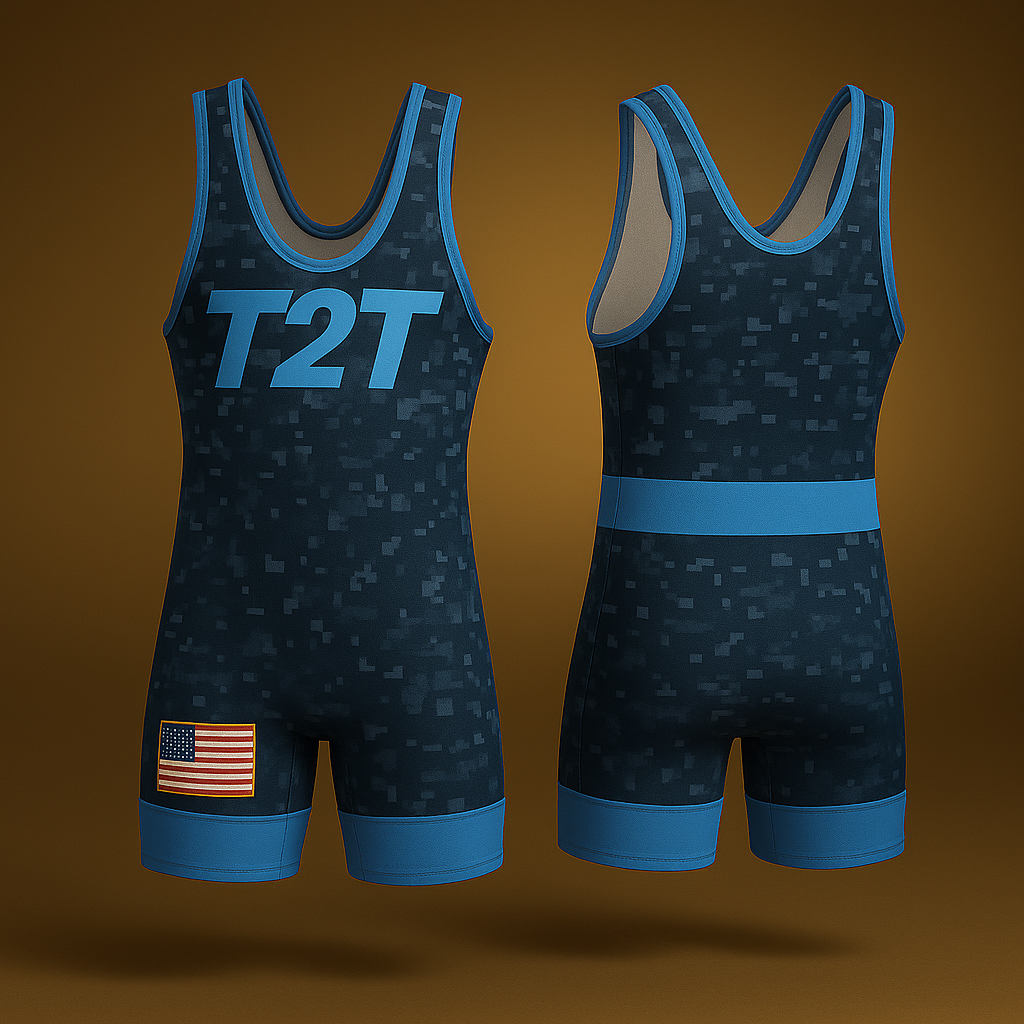 Navy Camo Singlet