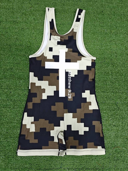 Fear God Singlet - Camo Back