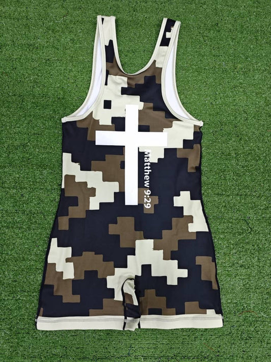 Fear God Singlet - Camo Back