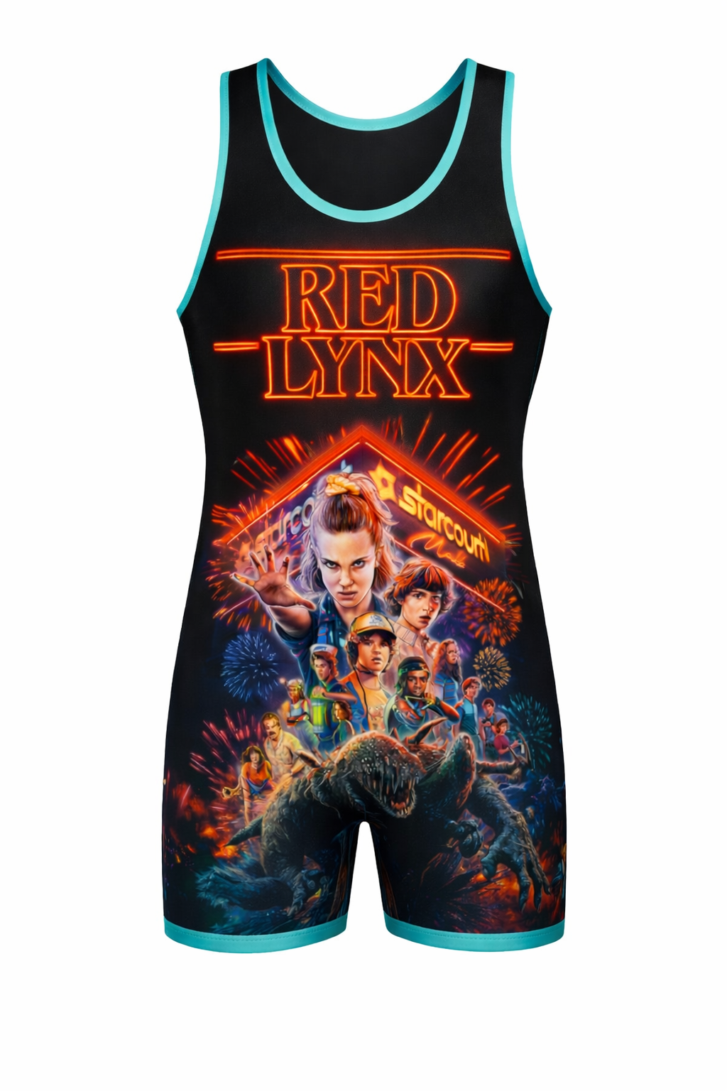 Stranger things Red Lynx Singlet
