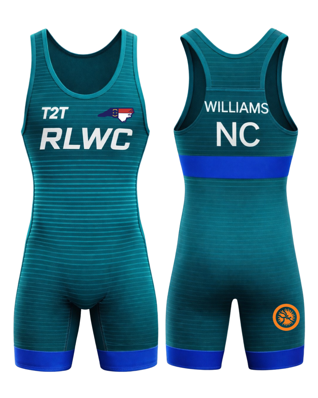 Freestyle Singlet (Blue)