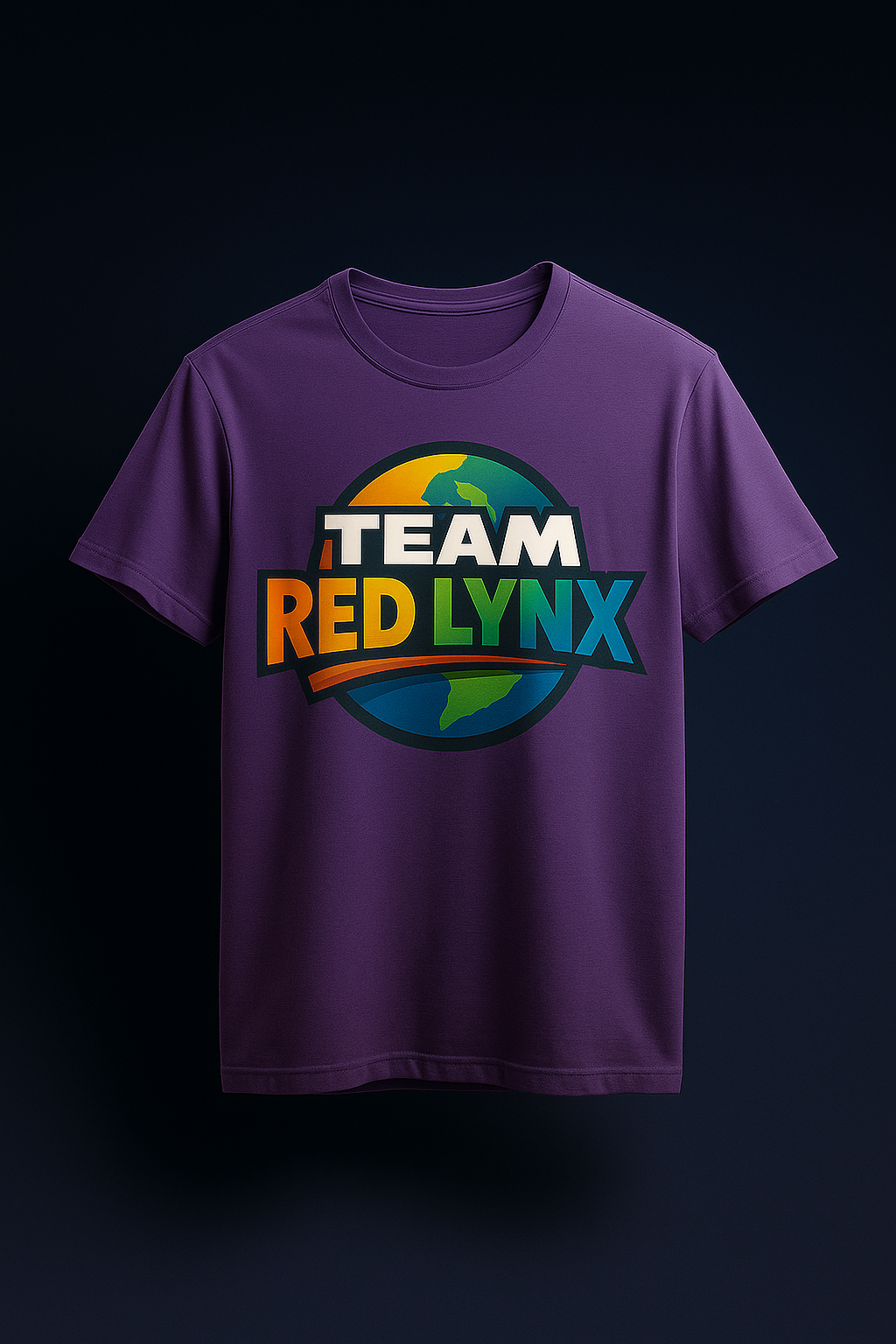 Team Red Lynx T-shirt (Last Name on back)