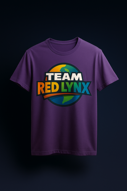 Team Red Lynx T-shirt (Last Name on back)